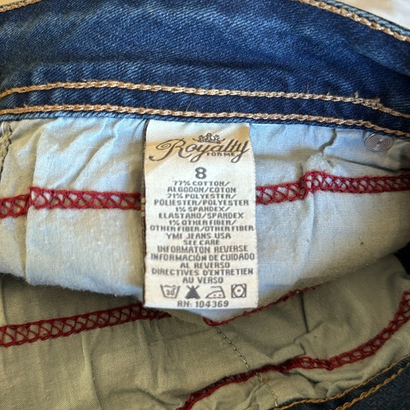 Women’s Royalty Jeans with unfinished hem Size 8 - Picture 6 of 10